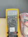 FLUKE 77-IV MULTIMETER W / LEAD SET & SCREEN PROTECTOR - FREE SHIPPING (TESTED)