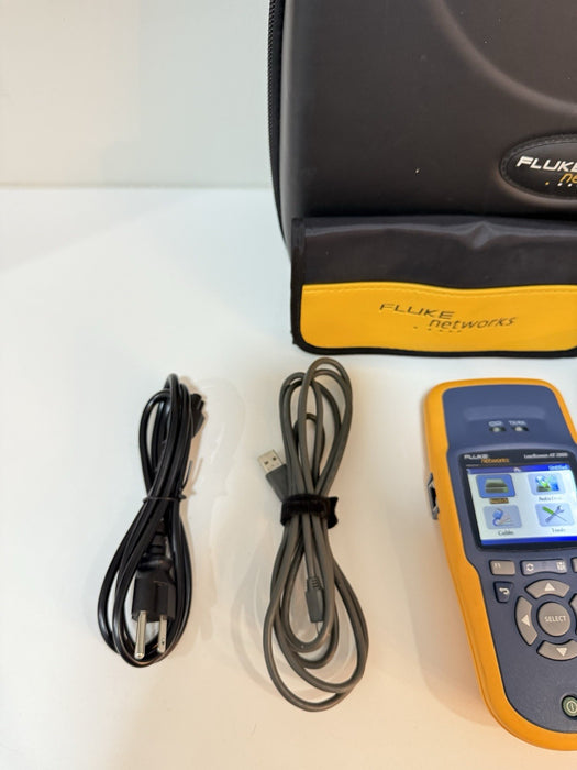 FLUKE NETWORKS LINKRUNNER AT-2000 TESTER W/ ACCESSORIES (TESTED) SHIPS FAST