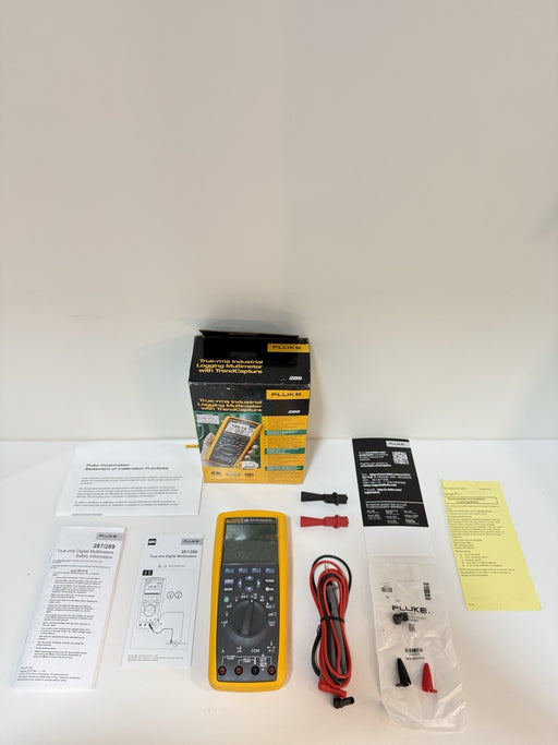 FLUKE 289 TRUE-RMS MULTIMETER (NEW FACTORY SEALED) CALIBRATED 2024 - SHIPS FREE