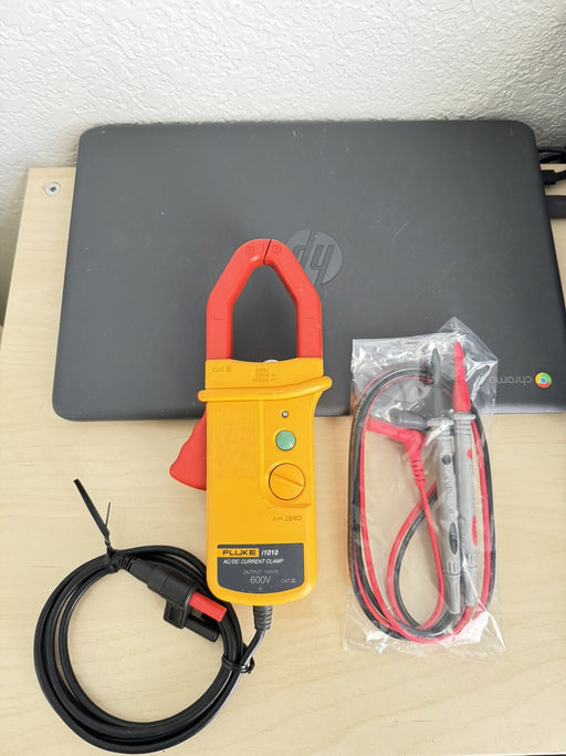Fluke I1010 AC/DC Current Clamp W/ Leads - SHIPS FAST