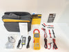 FLUKE 345 POWER QUALITY CLAMP METER W/LEADS & ACCESSORIES (TESTED) SHIPS FREE