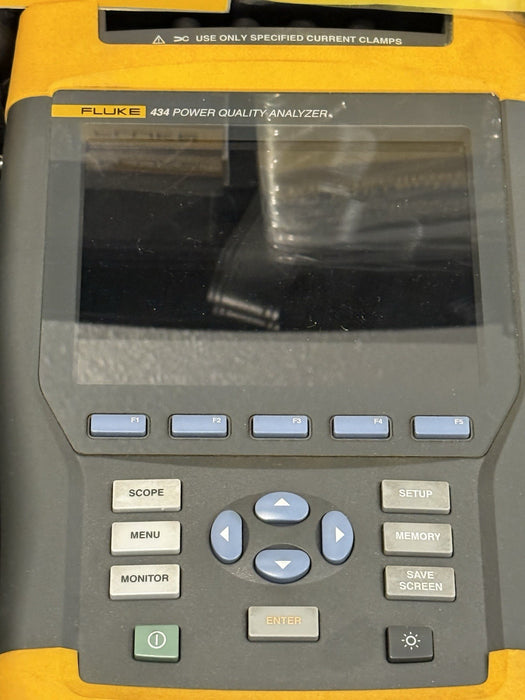 FLUKE 434 QUALITY ANALYZER KIT W/ FLUKE I400S & ACCESSORIES- FREE SHIPPING
