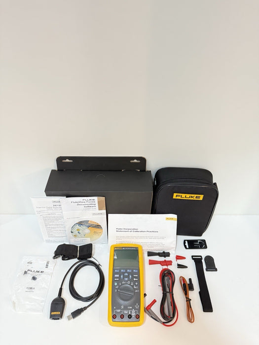 FLUKE 287/FVF TRMS MULTIMETER KIT (NEW FACTORY SEALED)CALIBRATED 2024 SHIPS FAST
