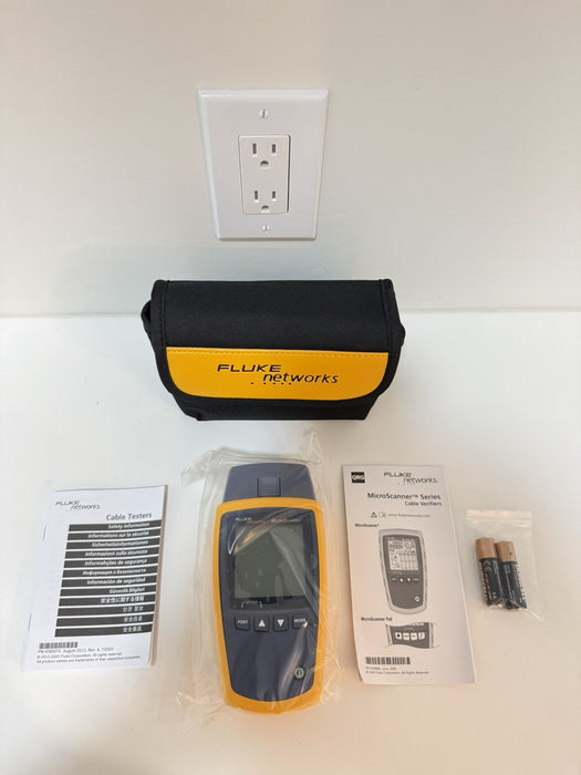 FLUKE NETWORKS MICROSCANNER 2 MS2-100 (NEW SEALED) SHIPS FAST - FREE SHIPPING