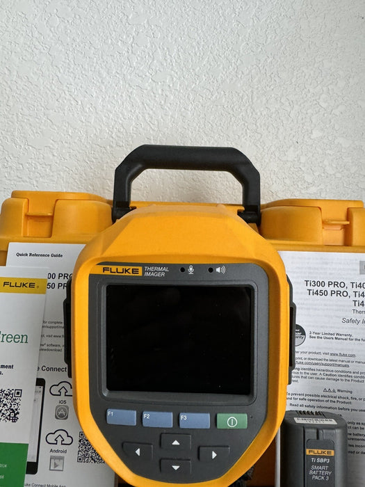 FLUKE Ti450 PRO 60HZ THERMAL IMAGER W / 2 BATTERIES / SHIPS FAST / FREE SHIPPING
