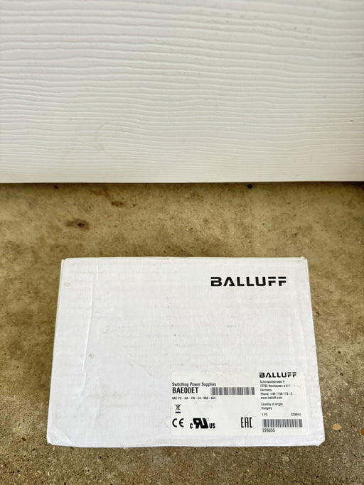 BALLUFF BAE00ET POWER SUPPLY - NEW / SHIPS FAST