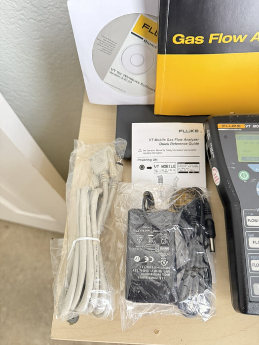 FLUKE BIOMEDICAL VT MOBILE GAS FLOW VENTILATOR ANALYZER / FREE SHIPPING