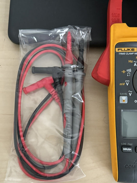 FLUKE 376 FC 1000A AC/DC TRUE RMS WIRELESS CLAMP METER W IFLEX PROBE -SHIPS FAST
