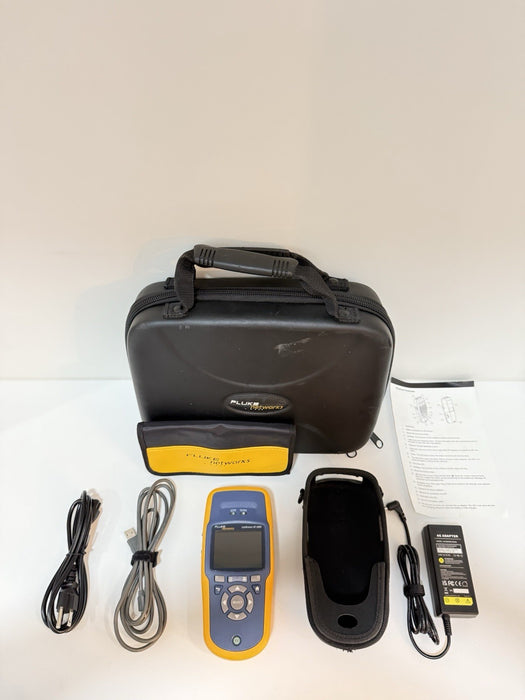FLUKE NETWORKS LINKRUNNER AT-2000 TESTER W/ ACCESSORIES (TESTED) SHIPS FAST