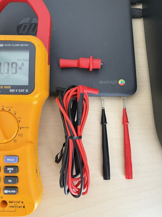 FLUKE 355 TRUE RMS 2000 A CLAMP METER AC / DC/ FREE SHIPPING (TESTED)