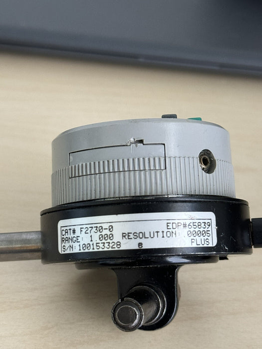 STARRETT F2730-0 Dial Drop Indicator Measuring Range, 0 - 1.00"
