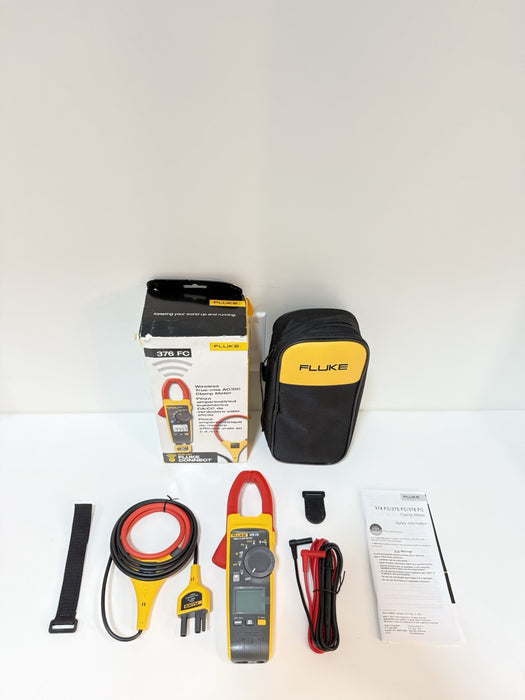 FLUKE 376FC WIRELESS TRUE RMS AC/DC CLAMP METER ( NEW FACTORY SEALED) SHIPS FAST