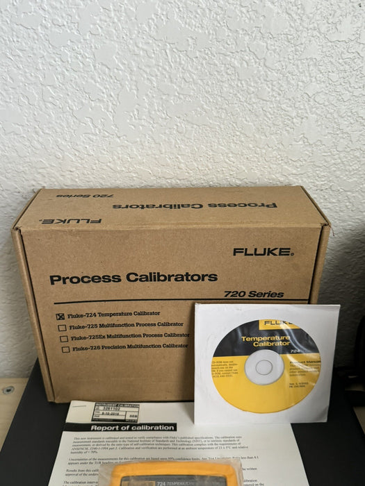 FLUKE 724 TEMPERATURE CALIBRATOR METER / NEW SEALED - FREE SHIPPING
