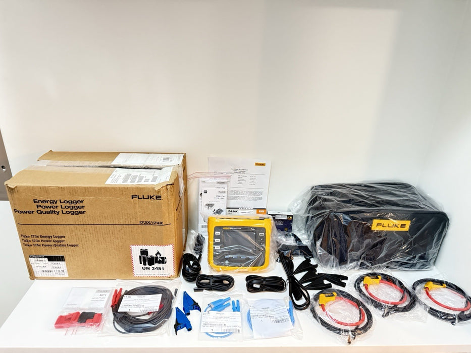 FLUKE 1734/EUS ENERGY LOGGER (NEW FACTORY BOX) CALIBRATED 2025 - SHIPS FAST