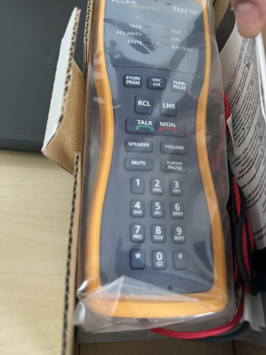 FLUKE NETWORKS TS23 PRO TEST SET / NEW SEALED - FREE SHIPPING