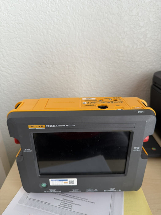 FLUKE VT900A GAS FLOW ANALYZER (CALIBRATED 2022) W/VAPOR & CHARGER-FREE SHIPPING