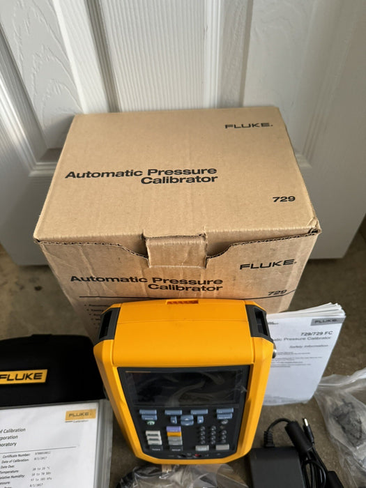 Fluke FLK-729 150G FC Portable Automatic Pressure Calibrator / FREE SHIPPING