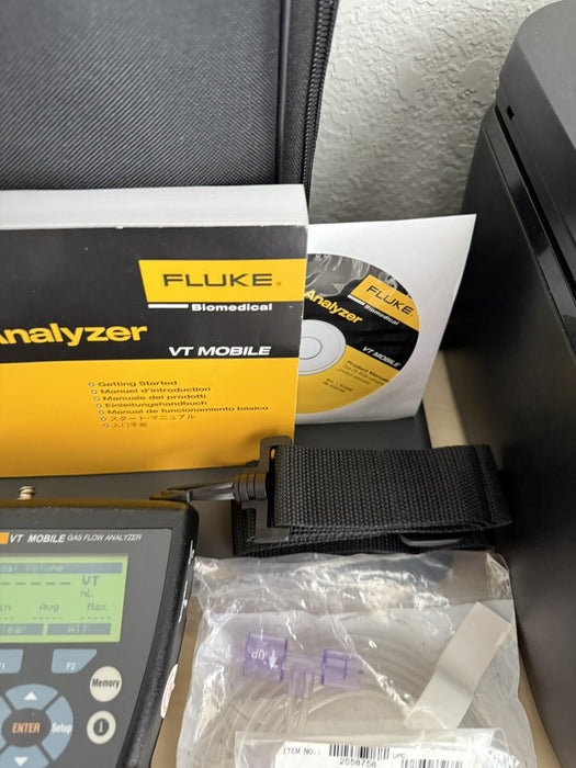 FLUKE BIOMEDICAL VT MOBILE GAS FLOW VENTILATOR ANALYZER / FREE SHIPPING