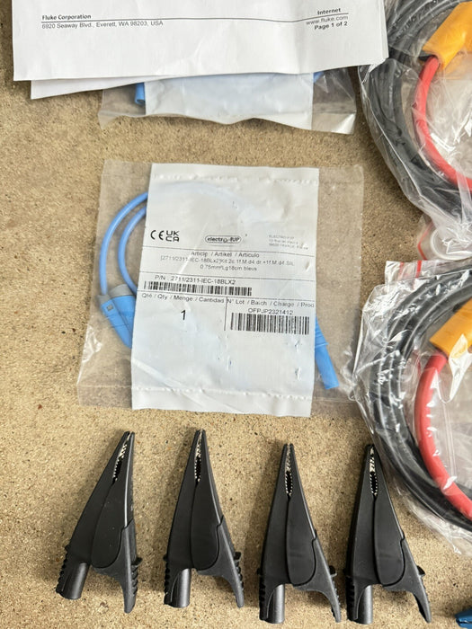 Fluke 1732 Three-Phase Energy Logger W / Iflex 1500-12 (CALIBRATED 2023-2024)