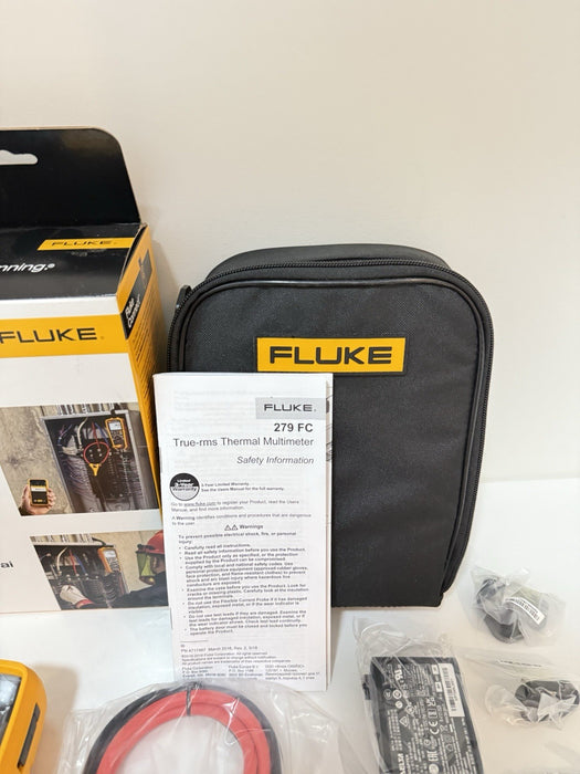 FLUKE 279 FC/iFLEX TRUE-RMS THERMAL MULTIMETER (NEW FACTORY SEALED) MFD-2024 NEW