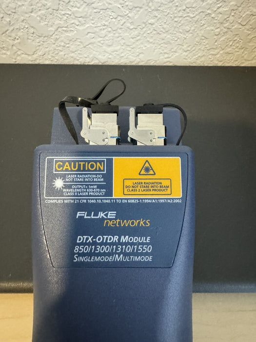 Fluke Networks DTX OTDR QUAD SM MM Fiber Module for DTX-1800 Cable Analyzer