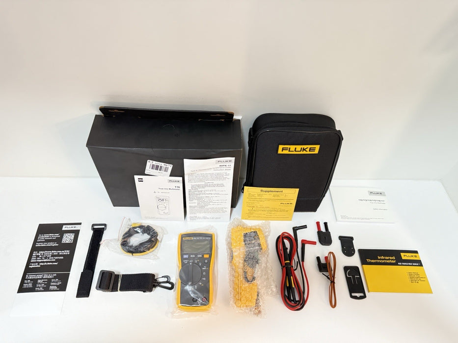 FLUKE 116/62 MAX+ TECHNICIANS COMBO KIT (NEW FACTORY SEALED) SHIPS FAST