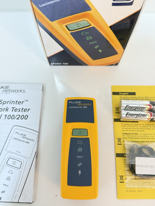 FLUKE NETWORKS LINKSPRINTER 100 TESTED (NEW FACTORY SEALED) SHIPS FAST NEW