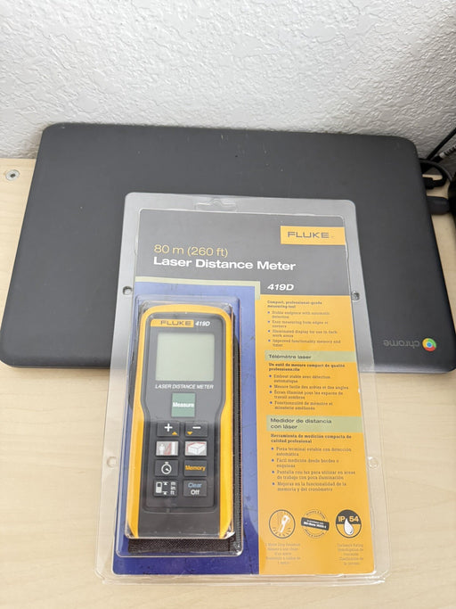 FLUKE 419D LASER DISTANCE METER (NEW SEALED) SHIPS FAST