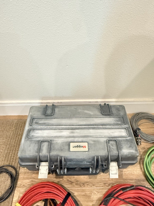 MEGGER MTO210 TRANSFORMER OHMMETER W/ ACCESSORIES (CALIBRATED 2025) TESTED