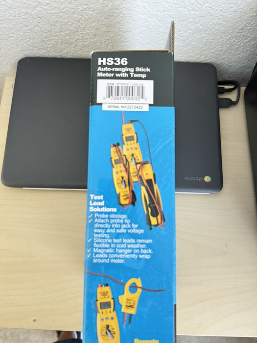 Fieldpiece HS36 Auto Ranging Stick Digital Multimeter NEW!!