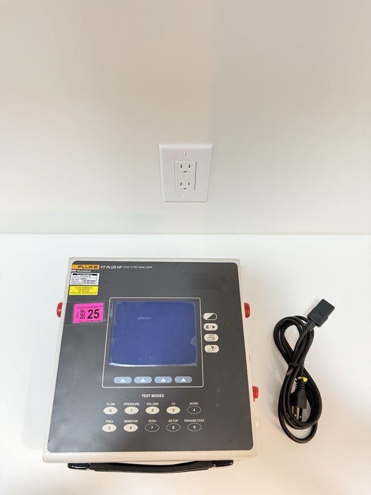 FLUKE VT PLUS HF GAS FLOW ANALYZER W / BAG & CHARGER (CALIBRATED 2024) TESTED