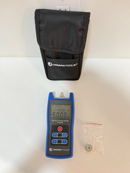 JONARD TOOLS FPM-50A FIBER OPTIC POWER METER (NEW) SHIPS FAST
