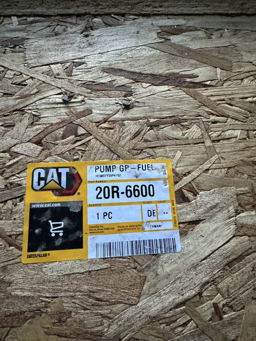 CAT 20R-6600 REMAN FUEL INJECTION PUMP (NEW FACTORY SEALED) - FREE SHIPPING