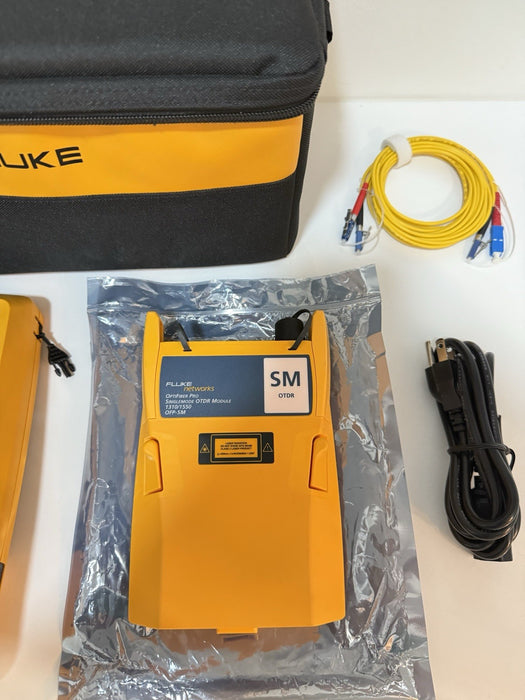 FLUKE OFP-SM OPTIFIBER PRO SINGLEMODE OTDR MODULE KIT W /DSX VERSIV MAINFRAME