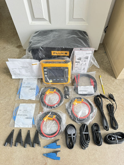 Fluke 1732 Three-Phase Energy Logger W / Iflex 1500-12 (CALIBRATED 2023-2024)