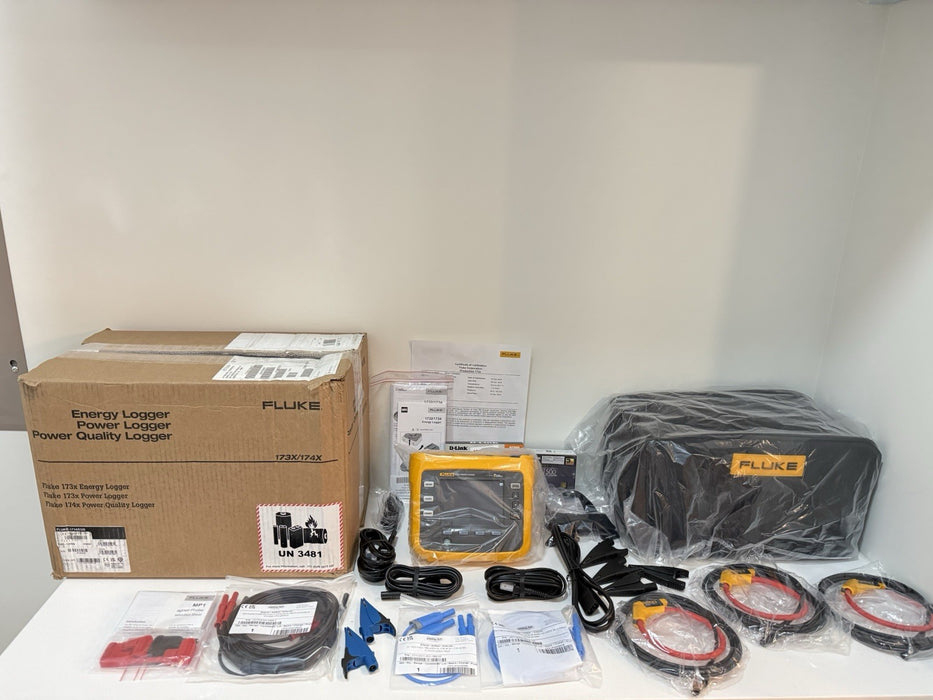 FLUKE 1734/EUS ENERGY LOGGER (NEW FACTORY BOX) CALIBRATED 2025 - SHIPS FAST