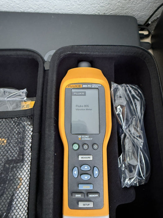 Fluke 805 FC Vibration Meter Analyzer (NEW) SHIPS FAST - FREE SHIPPING