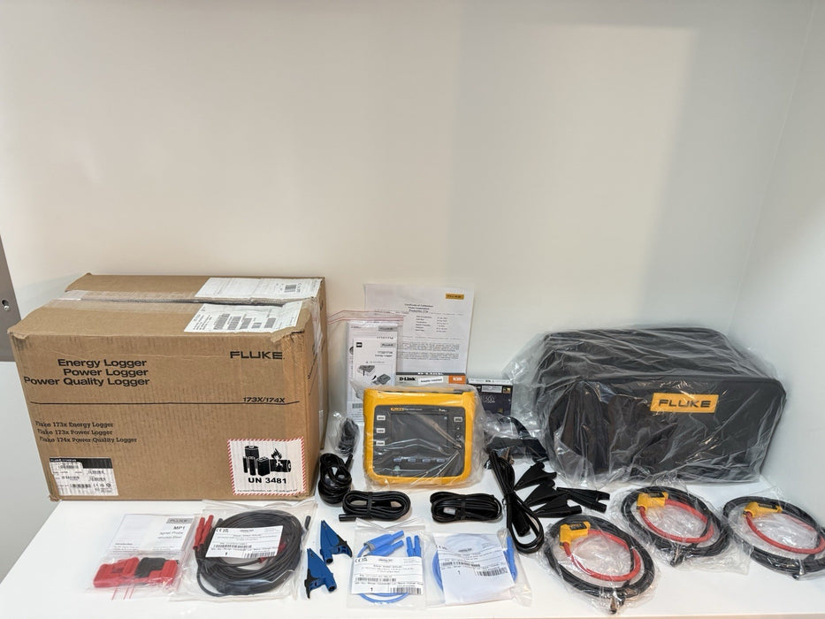 FLUKE 1734/EUS ENERGY LOGGER (NEW FACTORY BOX) CALIBRATED 2025 - SHIPS FAST