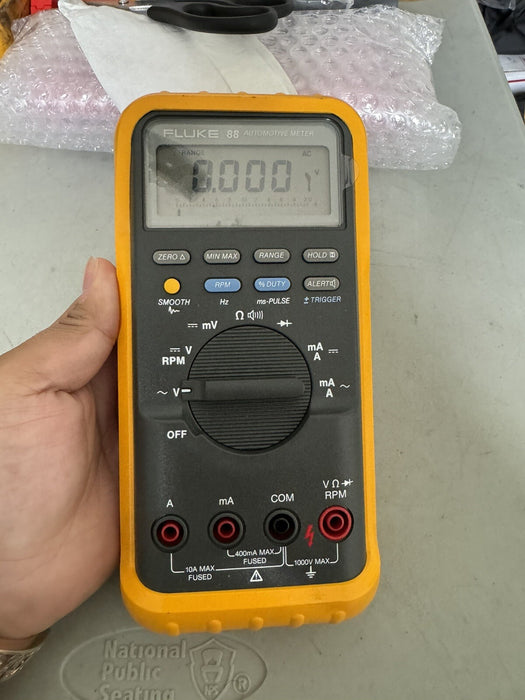 Fluke 88 Automotive Meter Multimeter with RPM and Accessories / SHIPS FAST