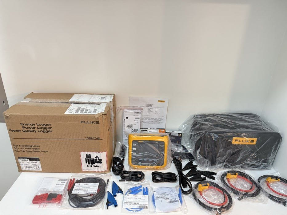 FLUKE 1734/EUS ENERGY LOGGER (NEW FACTORY BOX) CALIBRATED 2025 - SHIPS FAST