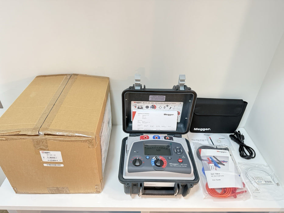 MEGGER MIT1025 10KV INSULATION RESISTANCE TESTER (NEW FACTORY SEALED) SHIPS FREE