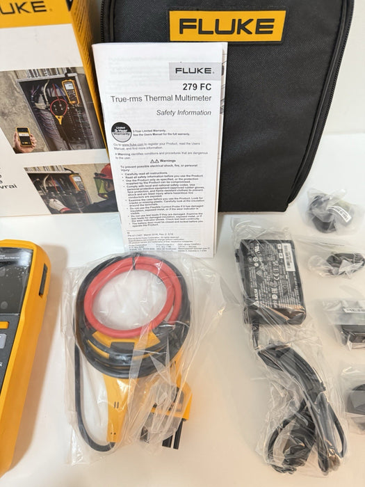 FLUKE 279 FC/iFLEX TRUE-RMS THERMAL MULTIMETER (NEW FACTORY SEALED) MFD-2024 NEW
