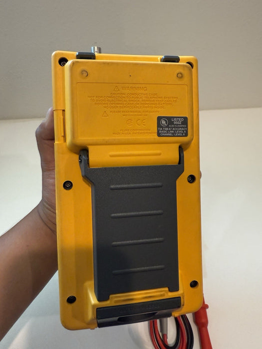 FLUKE DSP-100 LAN CABLEMETER W/ LEADS - SHIPS FAST