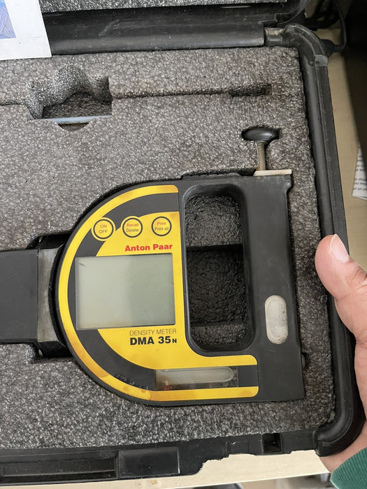ANTON PAAR DMA 35N DENSITY DIGITAL CONTROLLER METER TRANSMITTER TRANSDUCER