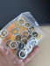 CAT 6V-0405: 2.76MM THICK CIRCULAR BONDED SEAL WASHER (QTY:25) GENUINE OEM
