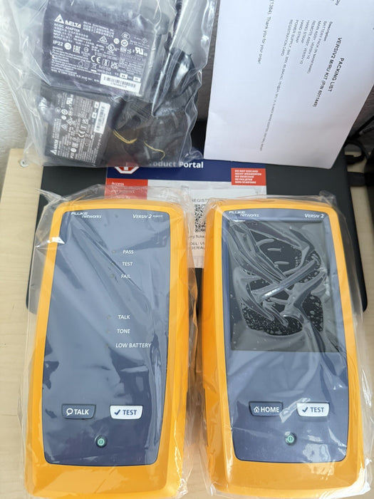 FLUKE NETWORKS VERSIV 2 MAINFRAME & REMOTE W/ WIFI (FACTORY SEALED NEW ) MFD2024