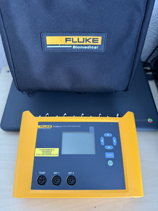 FLUKE BIOMEDICAL PROSIM 2 VITAL SIGNS SIMULATOR - FREE SHIPPING