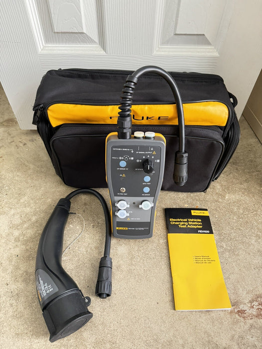 Fluke FEV100/TY1 Adapter Kit for Electric Vehicle Charging Stations / SHIPS FAST