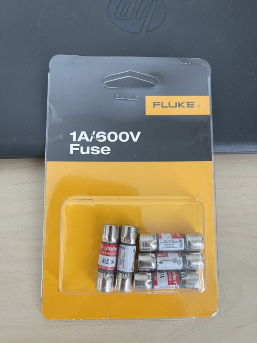 FLUKE Fluke-871207/1A Multimeter Fuse, Fast Acting, 1 A/600V AC, QTY :5 NEW