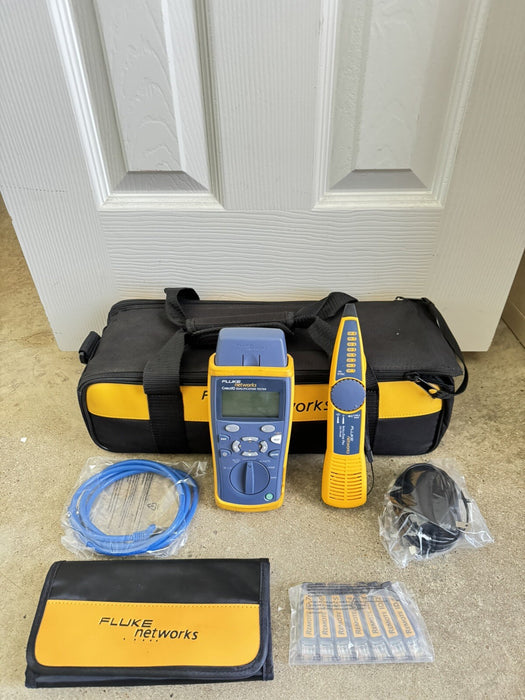 FLUKE NETWORKS CIQ-KIT CABLE IQ TESTER & INTELLITONE PRO200 IT KIT/FREE SHIPPING